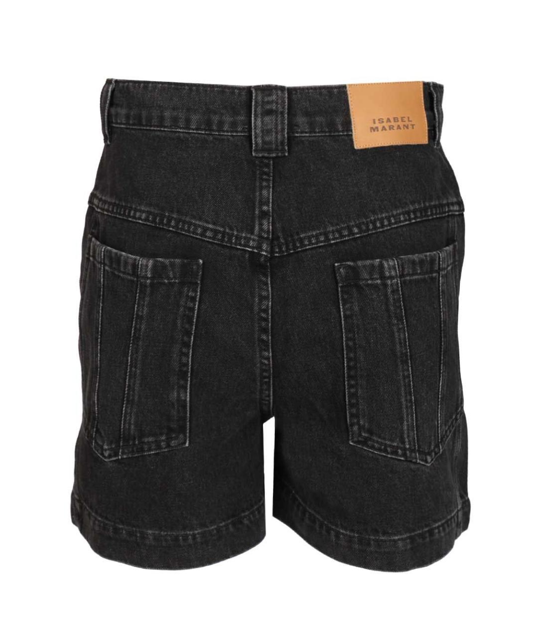 ISABEL MARANT Черные деним шорты, фото 2