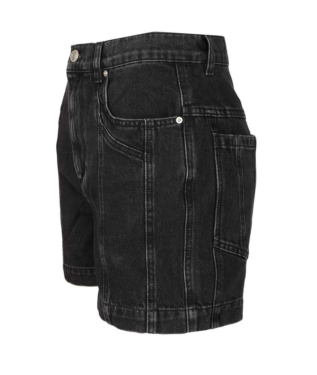 ISABEL MARANT Черные деним шорты, фото 3