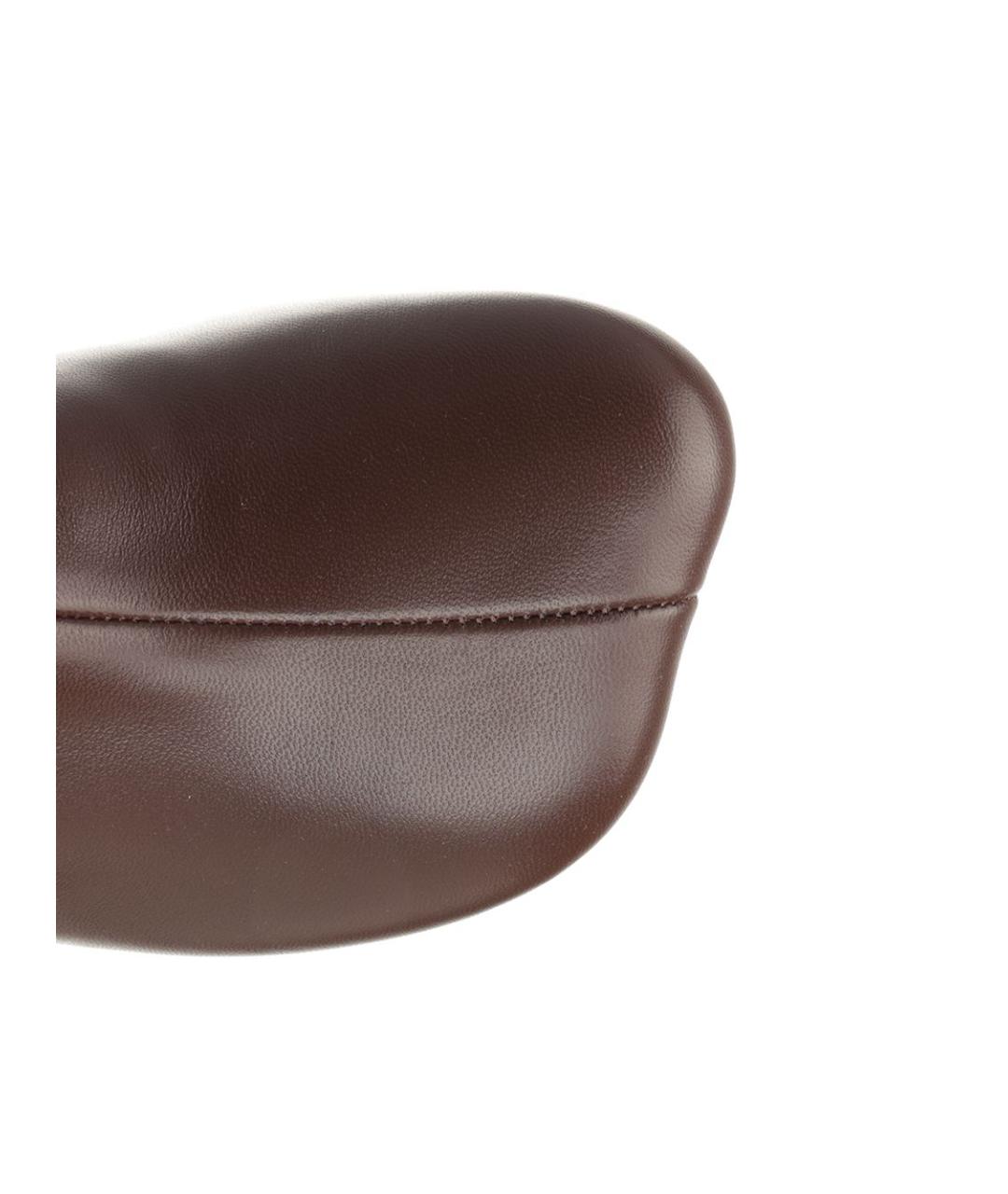 MM6 MAISON MARGIELA Коричневые кожаные ботильоны, фото 4