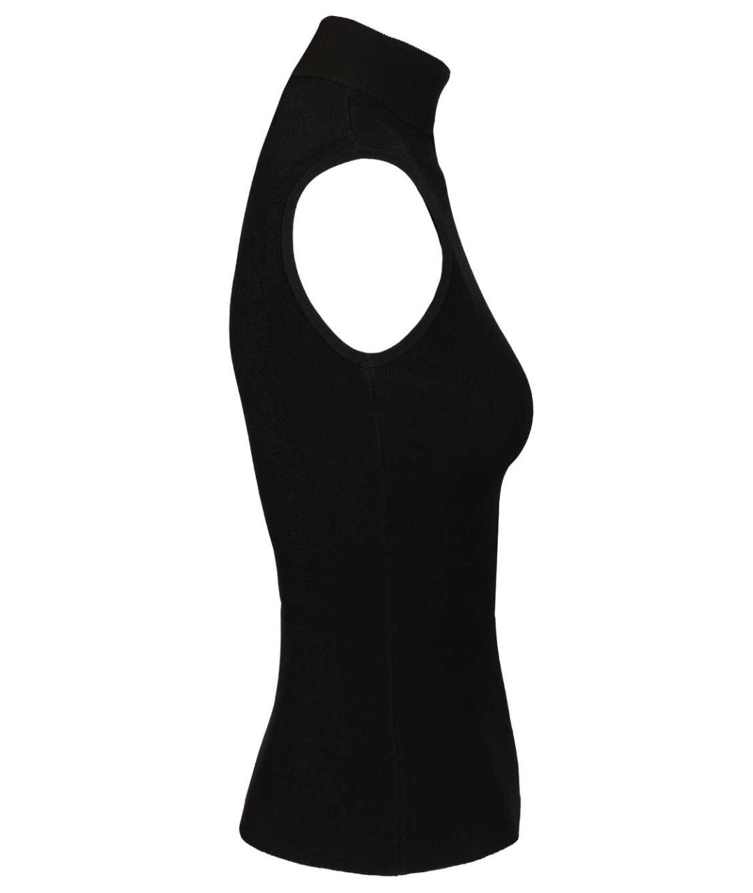 LOEWE Черная майка, фото 4