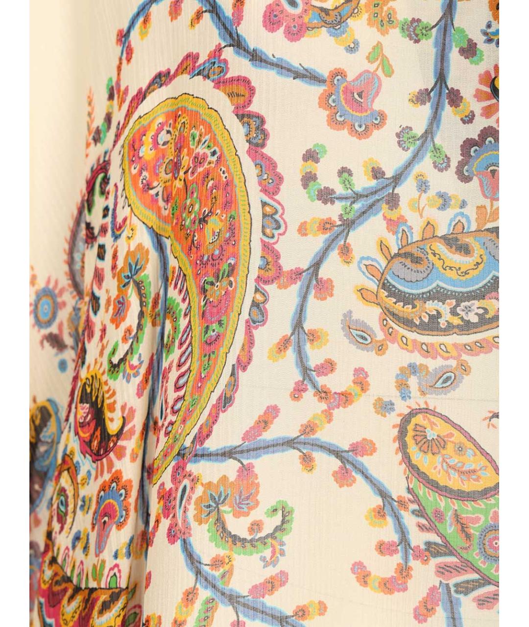 ETRO Мульти шелковая туника, фото 4