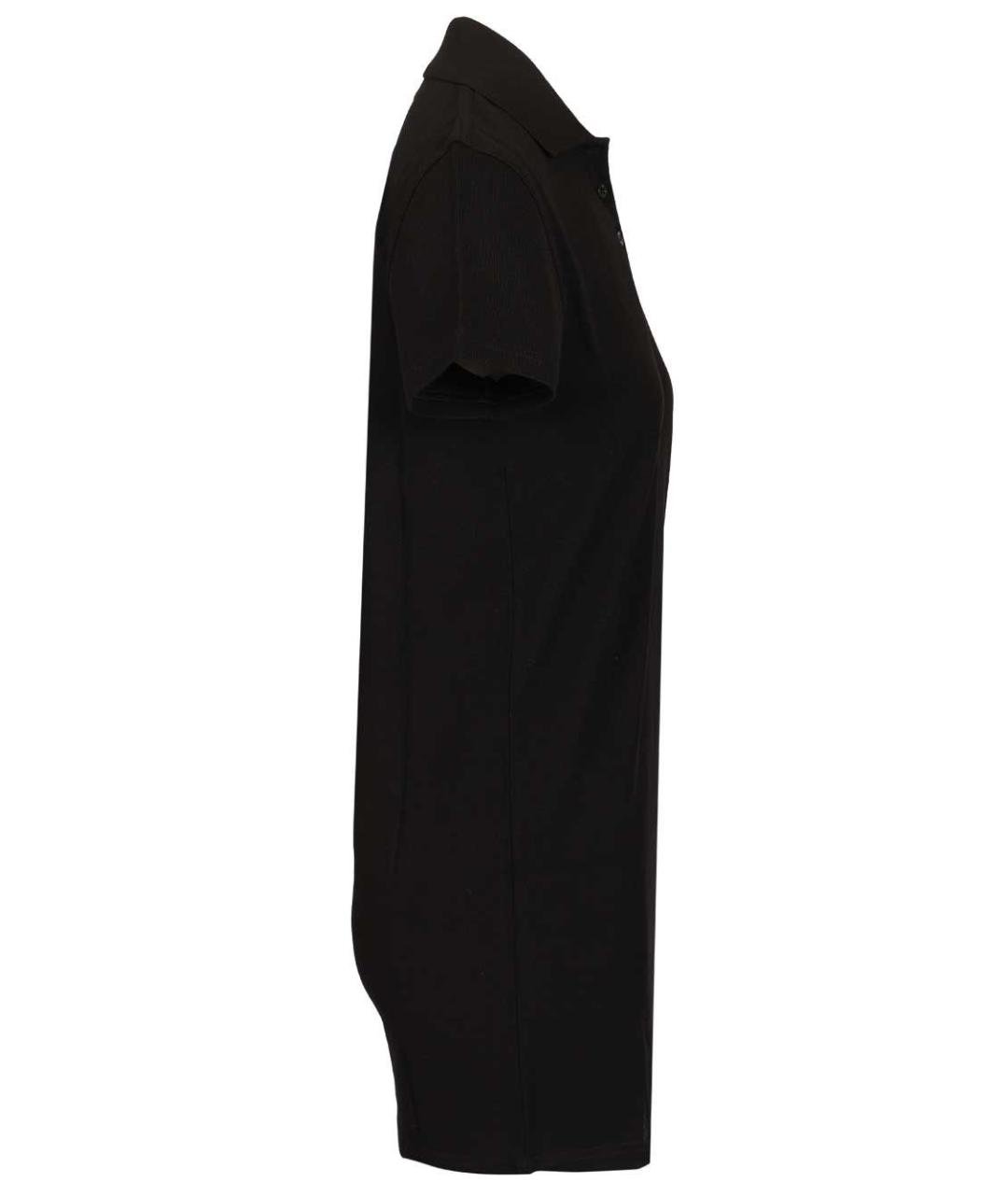 SAINT LAURENT Черное хлопковое повседневное платье, фото 3