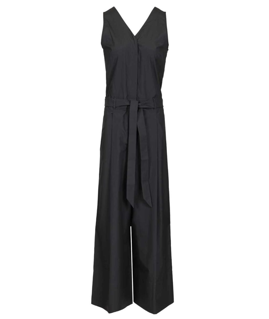 'S MAX MARA Темно-синий хлопковый комбинезон, фото 1