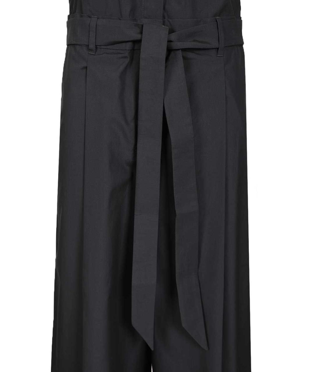 'S MAX MARA Темно-синий хлопковый комбинезон, фото 3