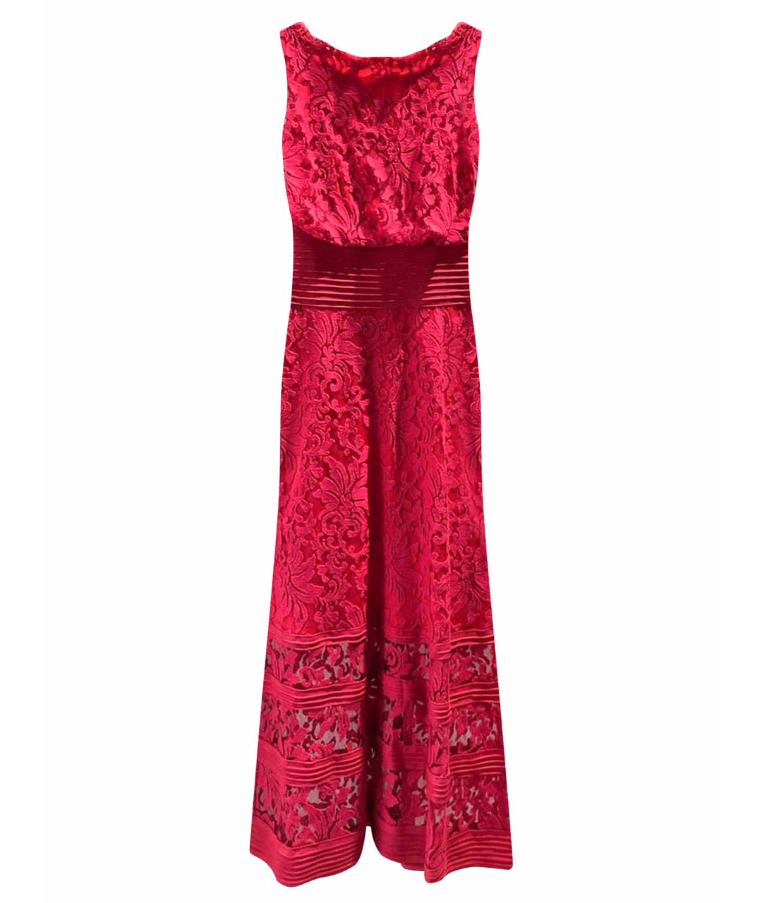 TADASHI SHOJI Красное бархатное повседневное платье, фото 1