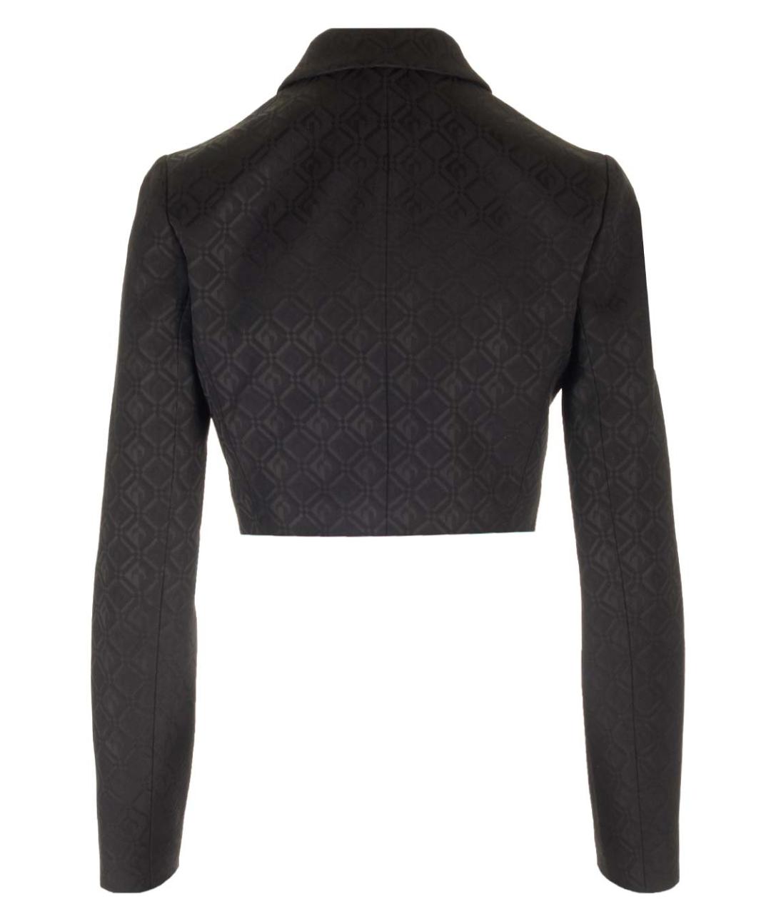 MARINE SERRE Черная вискозная куртка, фото 2