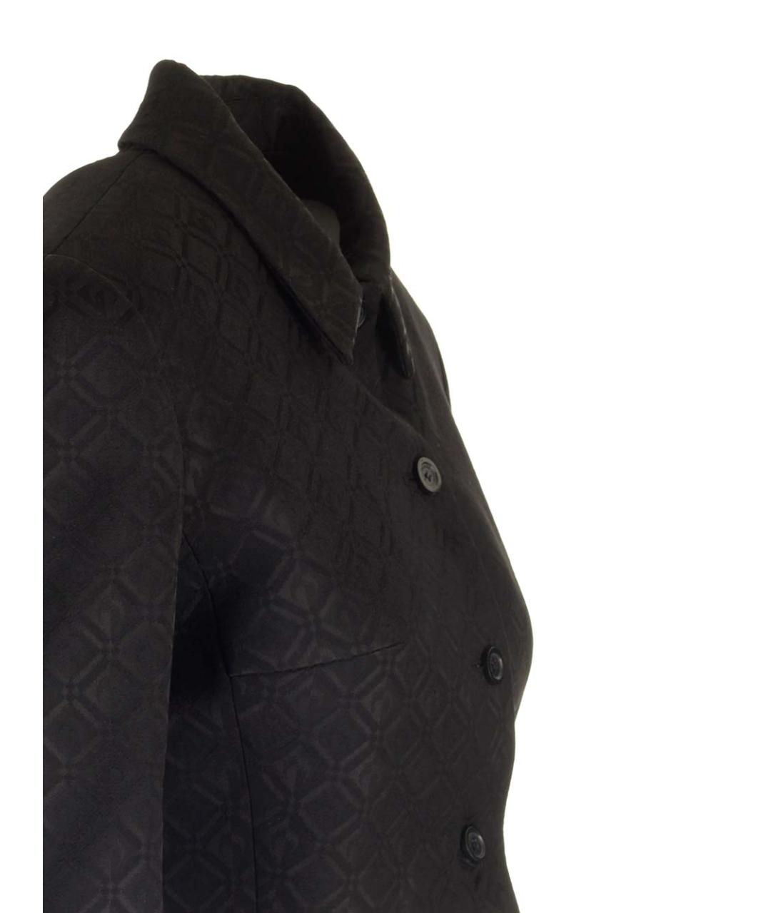 MARINE SERRE Черная вискозная куртка, фото 3