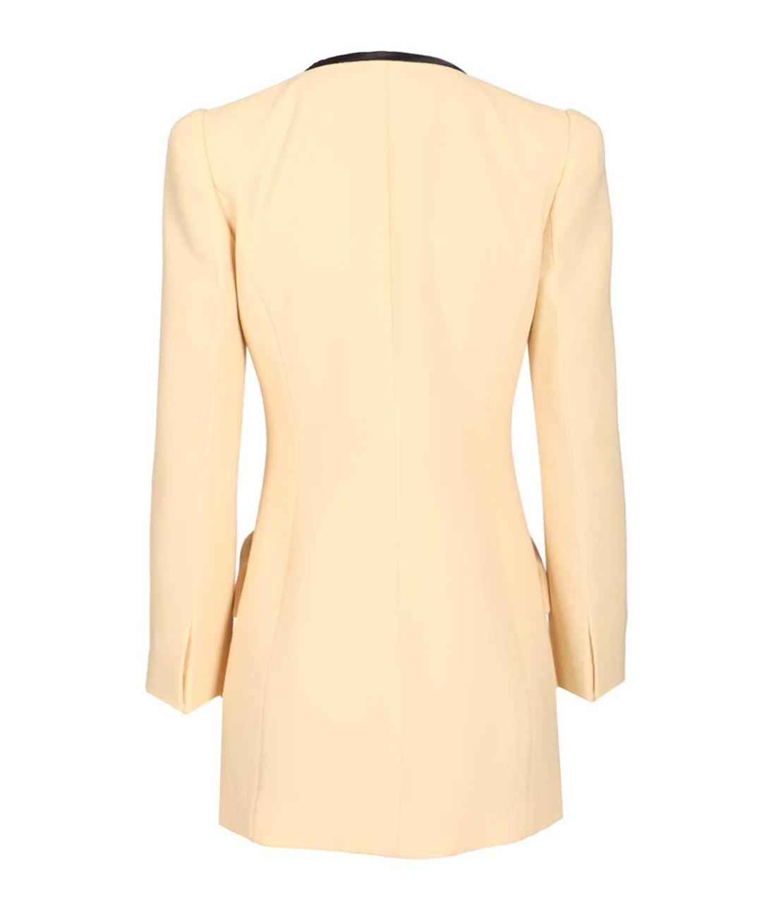 VALENTINO Бежевое шерстяное пальто, фото 2