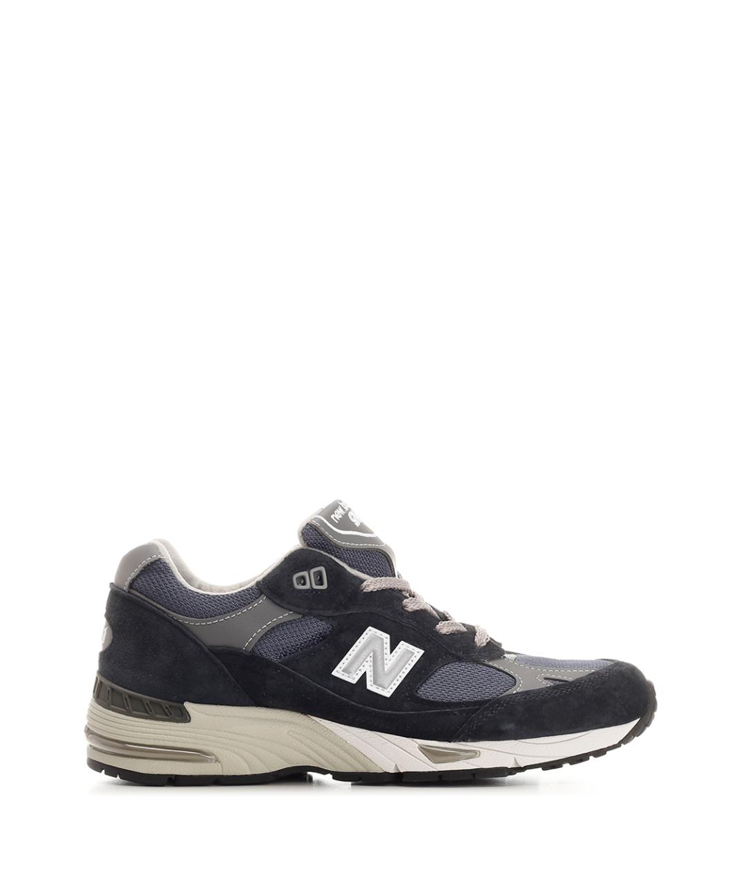 NEW BALANCE Синие замшевые кроссовки, фото 1