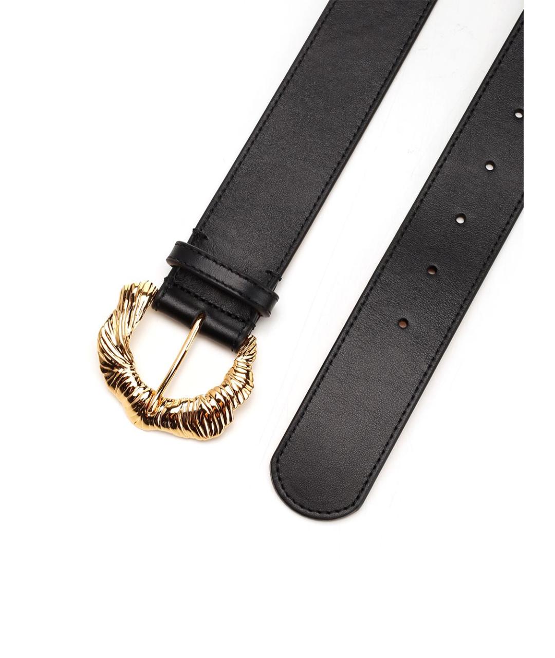 CHLOE Черный кожаный ремень, фото 2