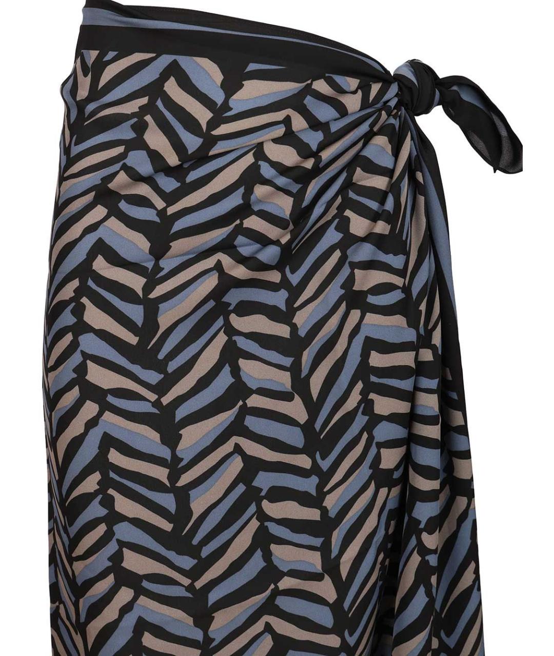 MATTEAU Мульти шелковая юбка миди, фото 4