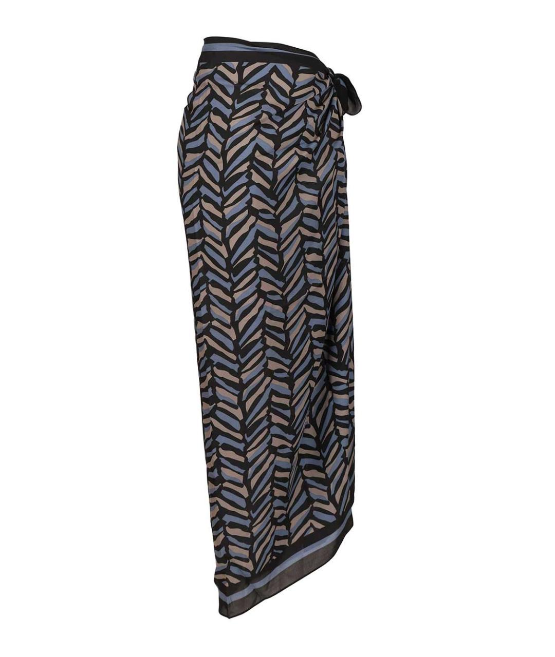 MATTEAU Мульти шелковая юбка миди, фото 3