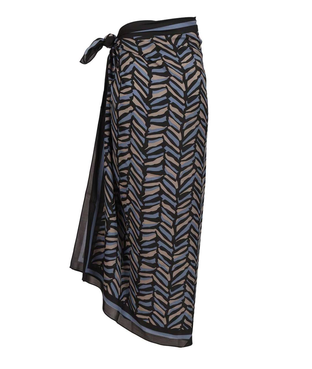 MATTEAU Мульти шелковая юбка миди, фото 2