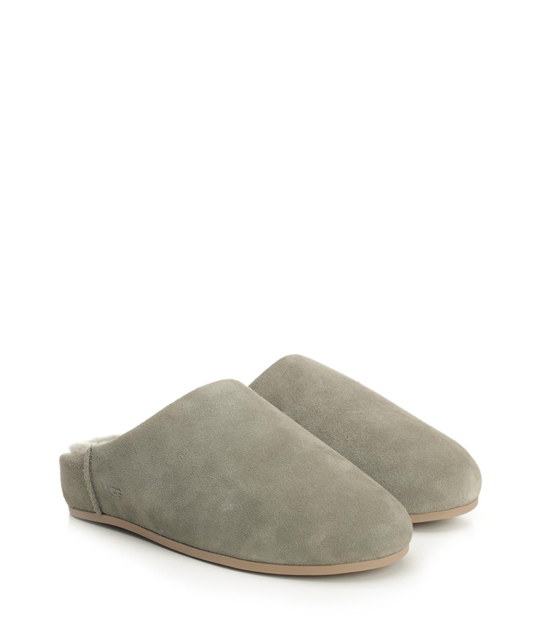 UGG AUSTRALIA Зеленые замшевые сабо, фото 2