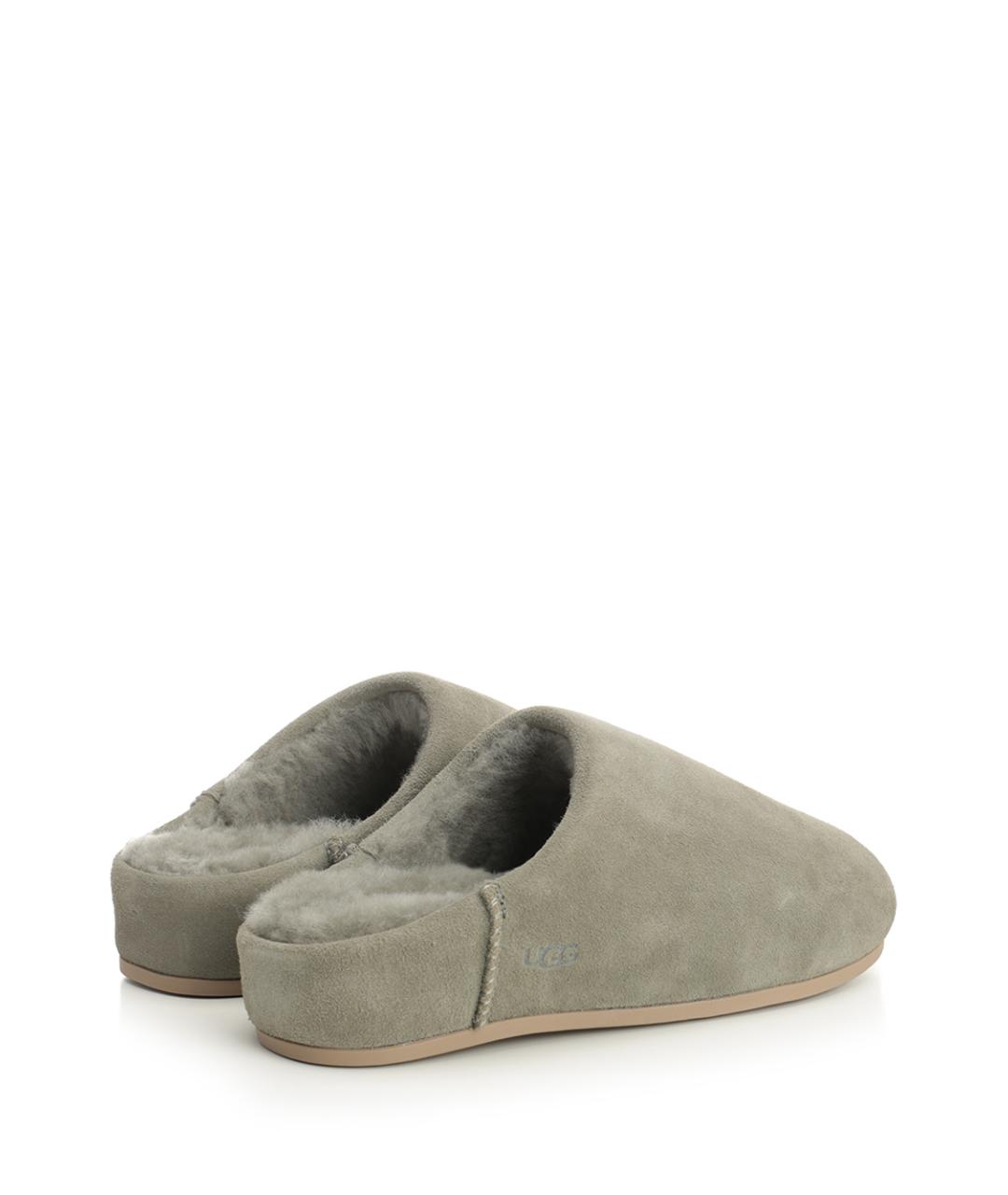 UGG AUSTRALIA Зеленые замшевые сабо, фото 3