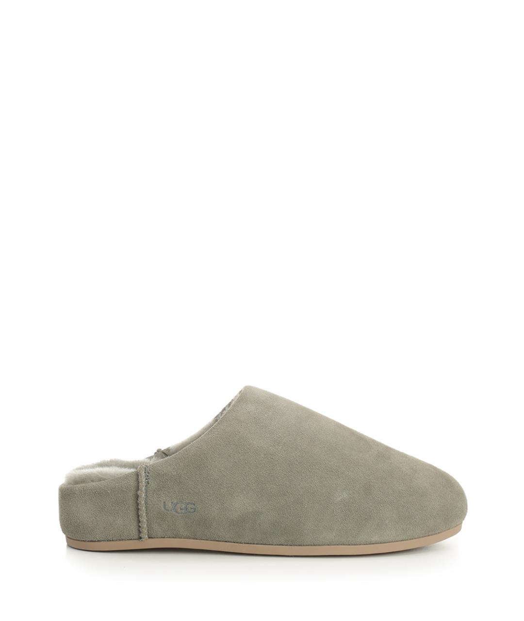 UGG AUSTRALIA Зеленые замшевые сабо, фото 1