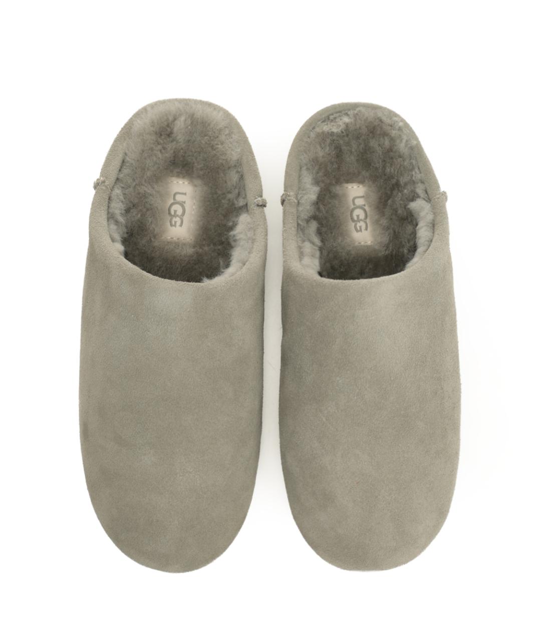 UGG AUSTRALIA Зеленые замшевые сабо, фото 5