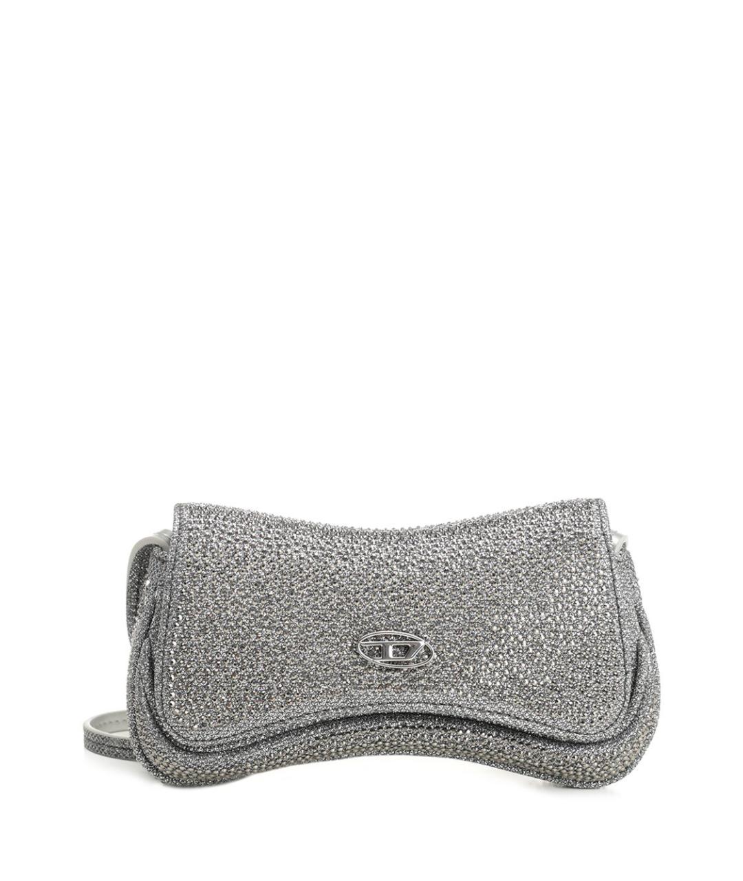 DIESEL Серебряная сумка через плечо, фото 1