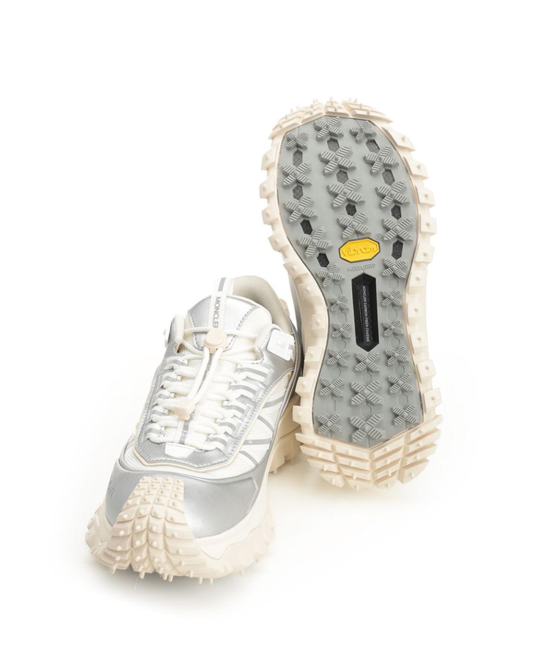 MONCLER Мульти текстильные кроссовки, фото 3