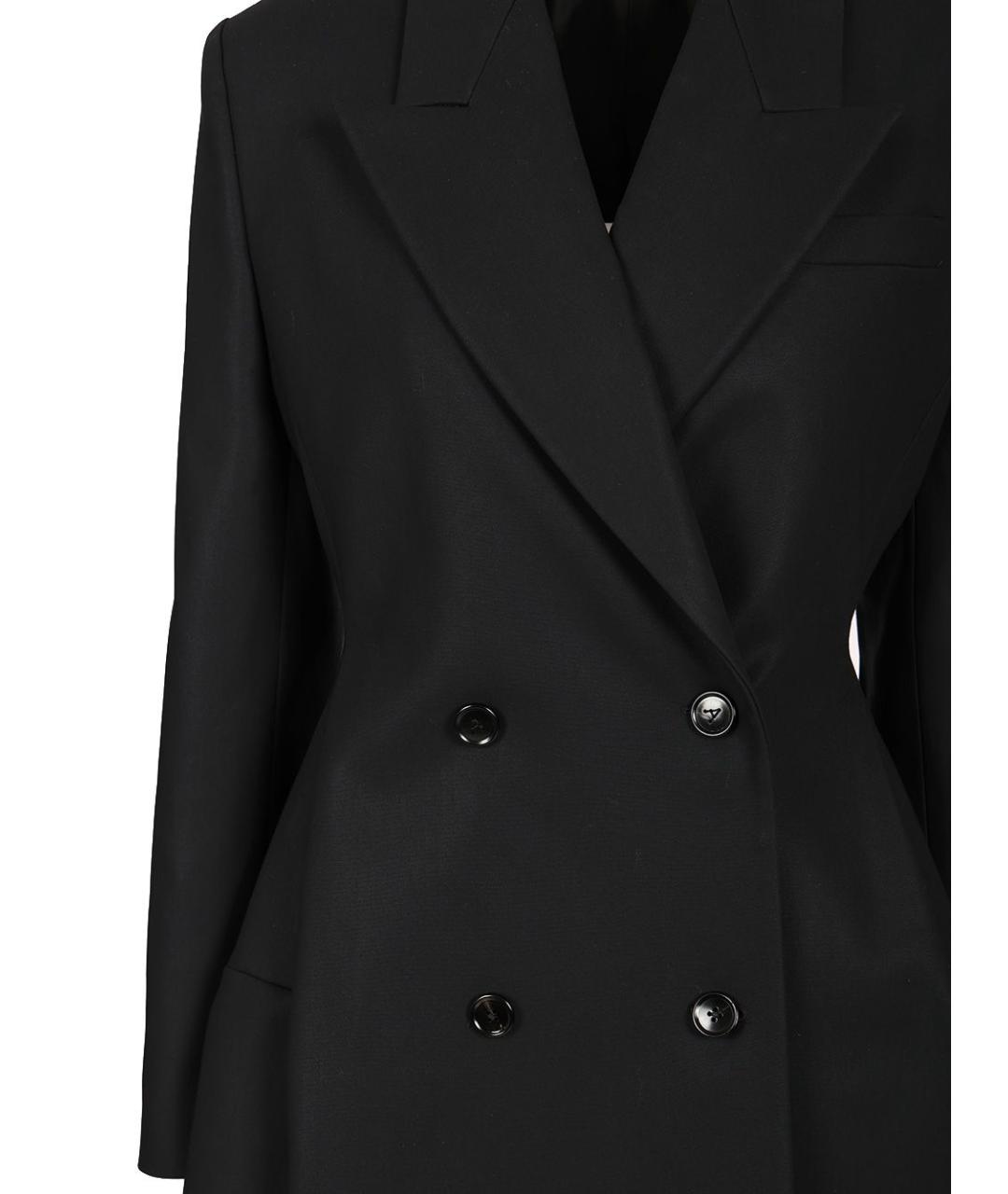 ALAIA Темно-синее хлопковое пальто, фото 4