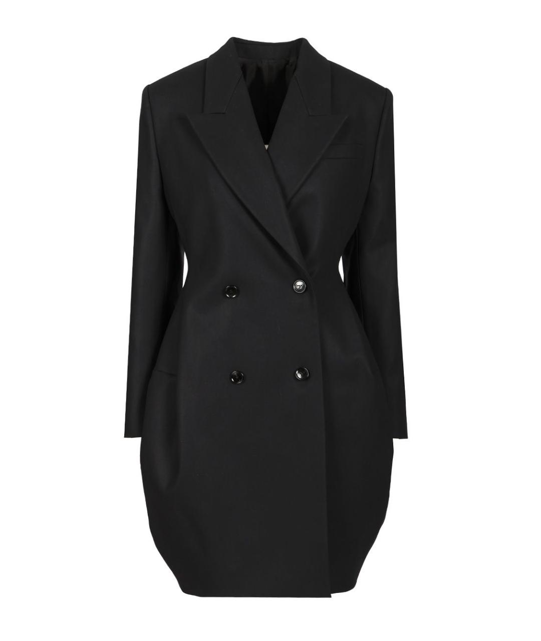 ALAIA Темно-синее хлопковое пальто, фото 1