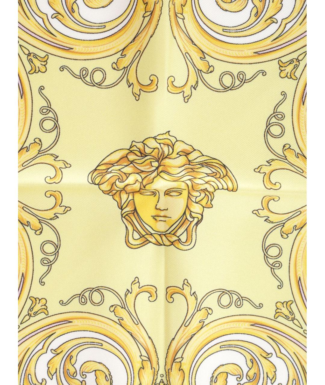 VERSACE Мульти шелковый шарф, фото 3