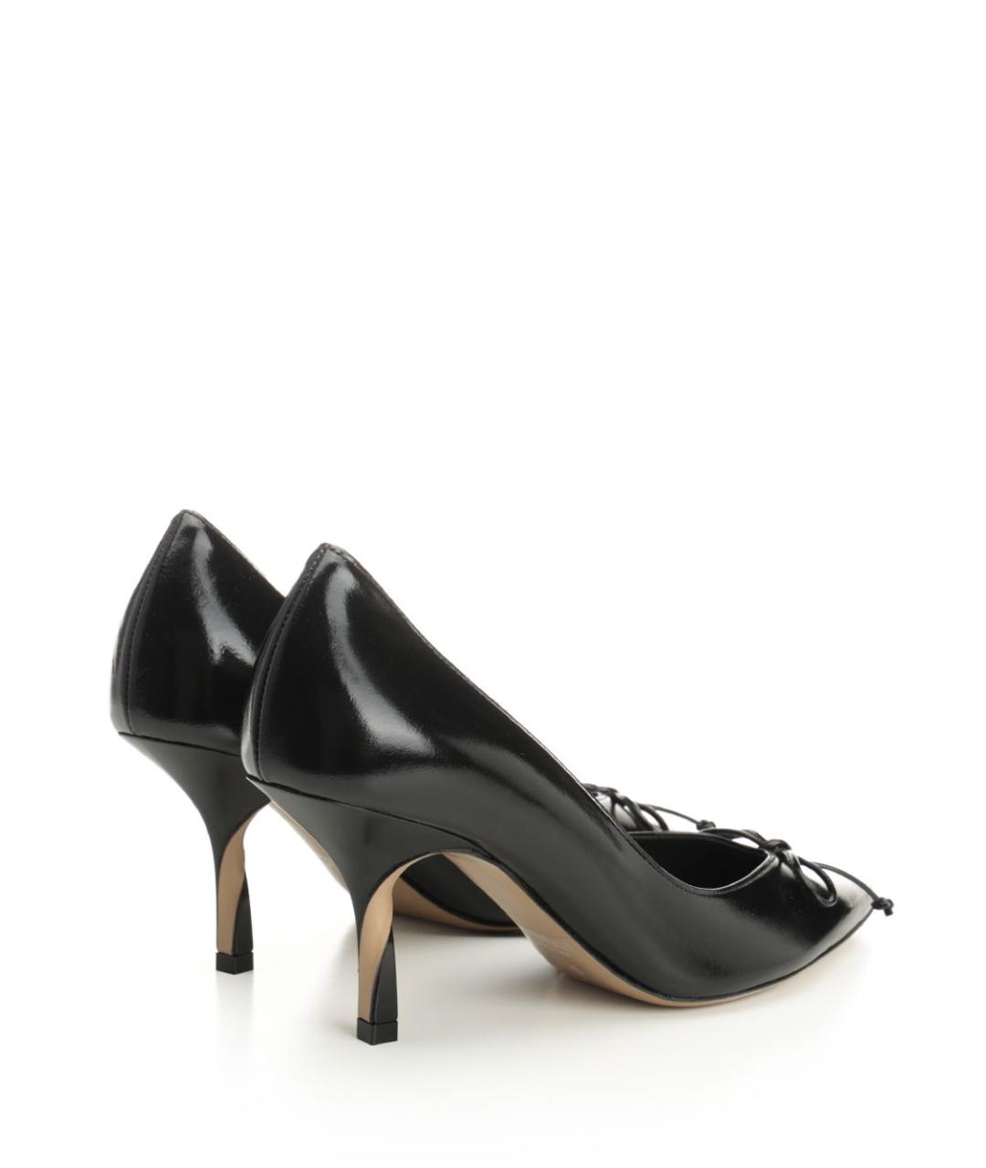 JACQUEMUS Черные кожаные туфли, фото 3