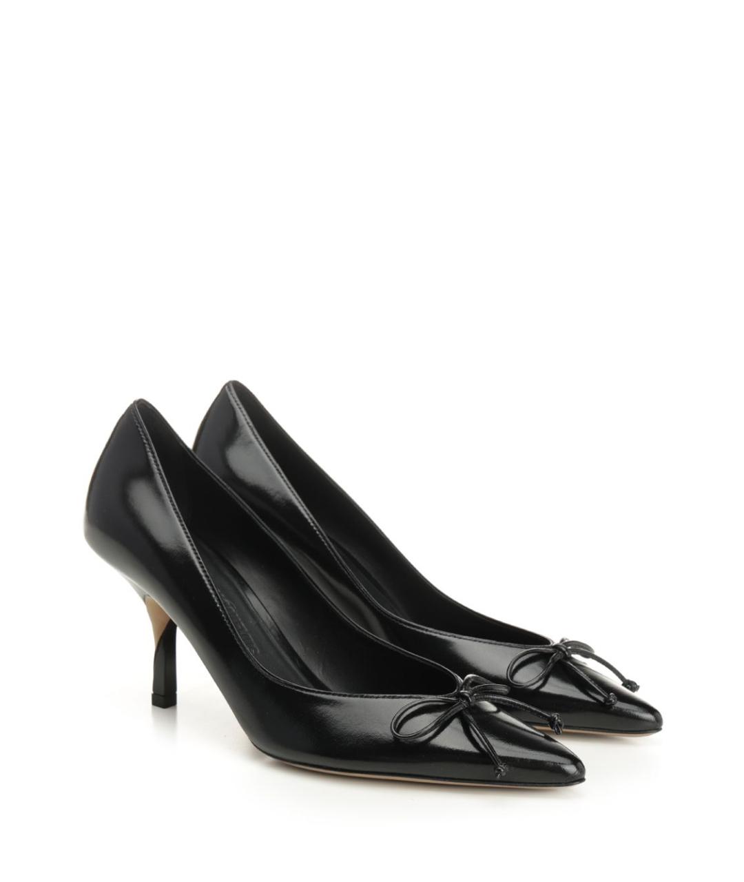 JACQUEMUS Черные кожаные туфли, фото 2