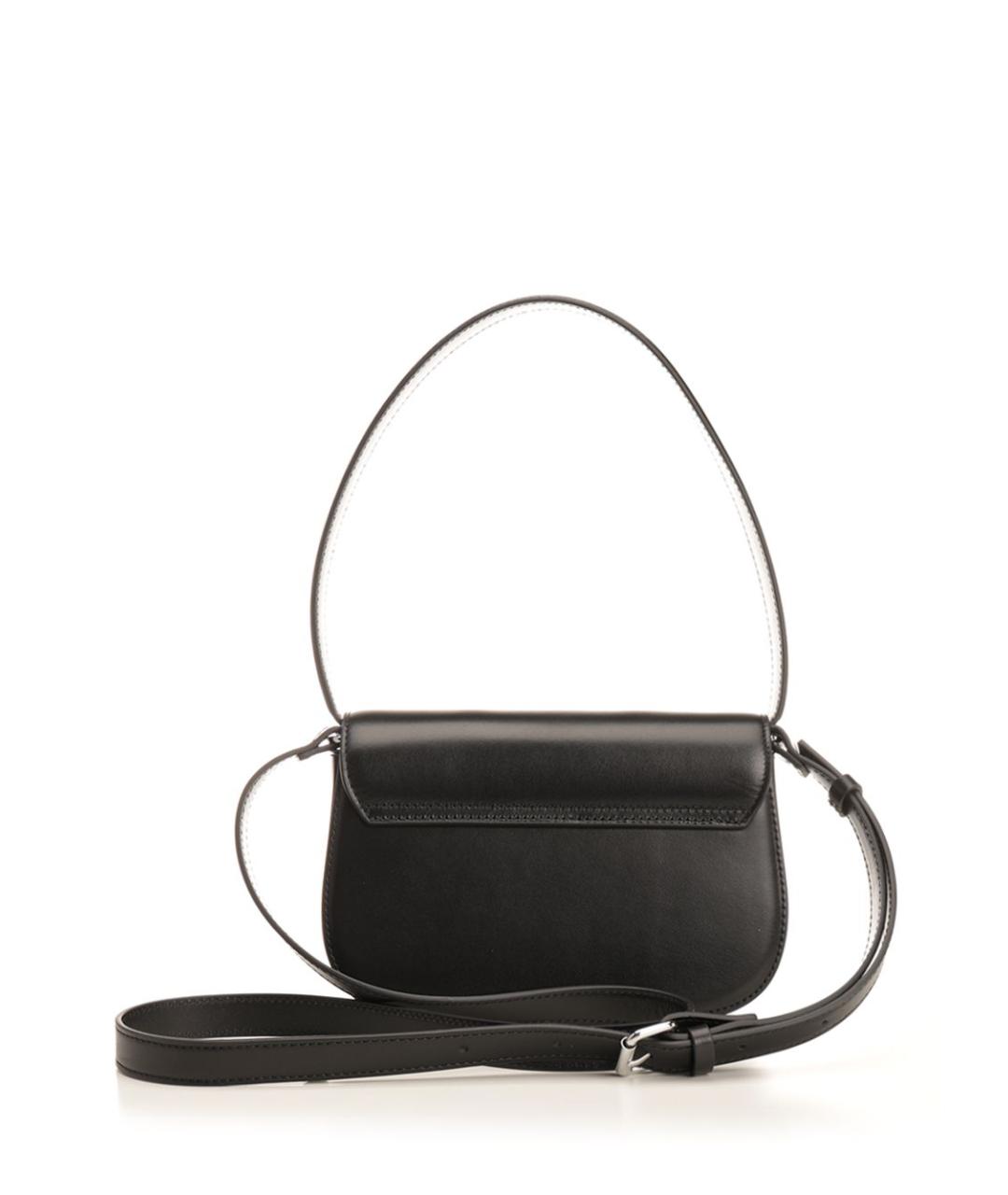 DIESEL Черная сумка через плечо, фото 3