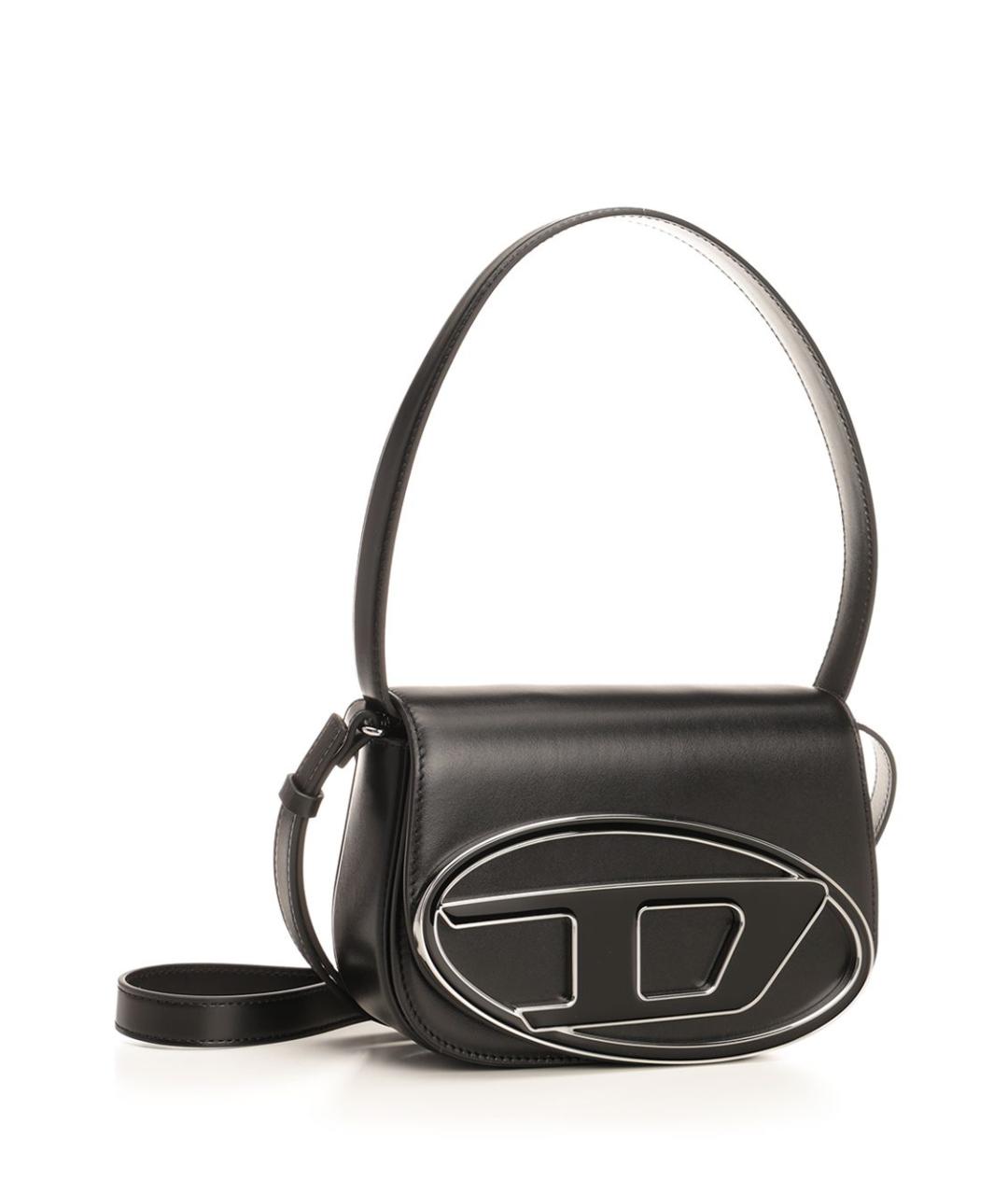 DIESEL Черная сумка через плечо, фото 2