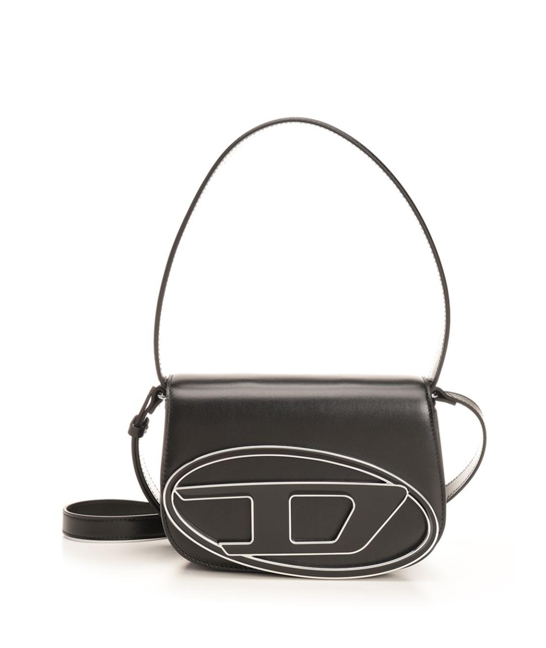 DIESEL Черная сумка через плечо, фото 1