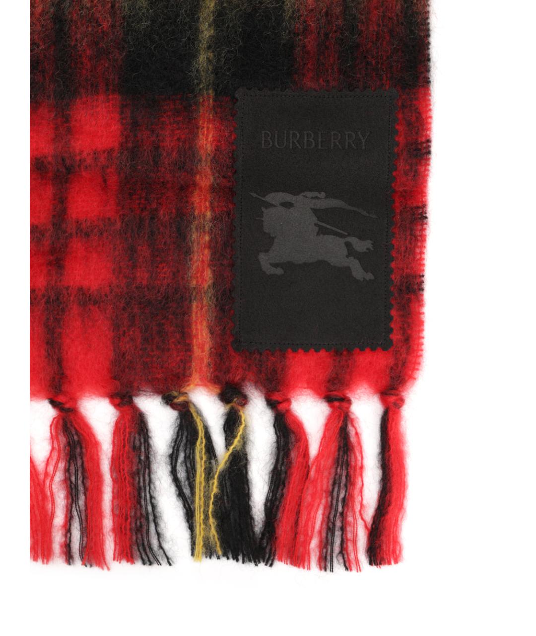 BURBERRY Мульти шерстяной шарф, фото 2