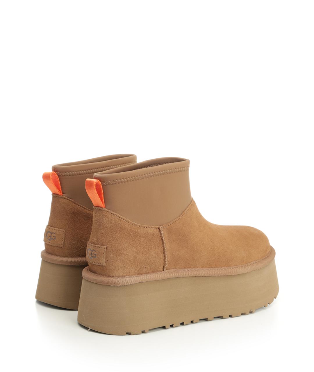 UGG AUSTRALIA Бежевые замшевые ботинки, фото 3