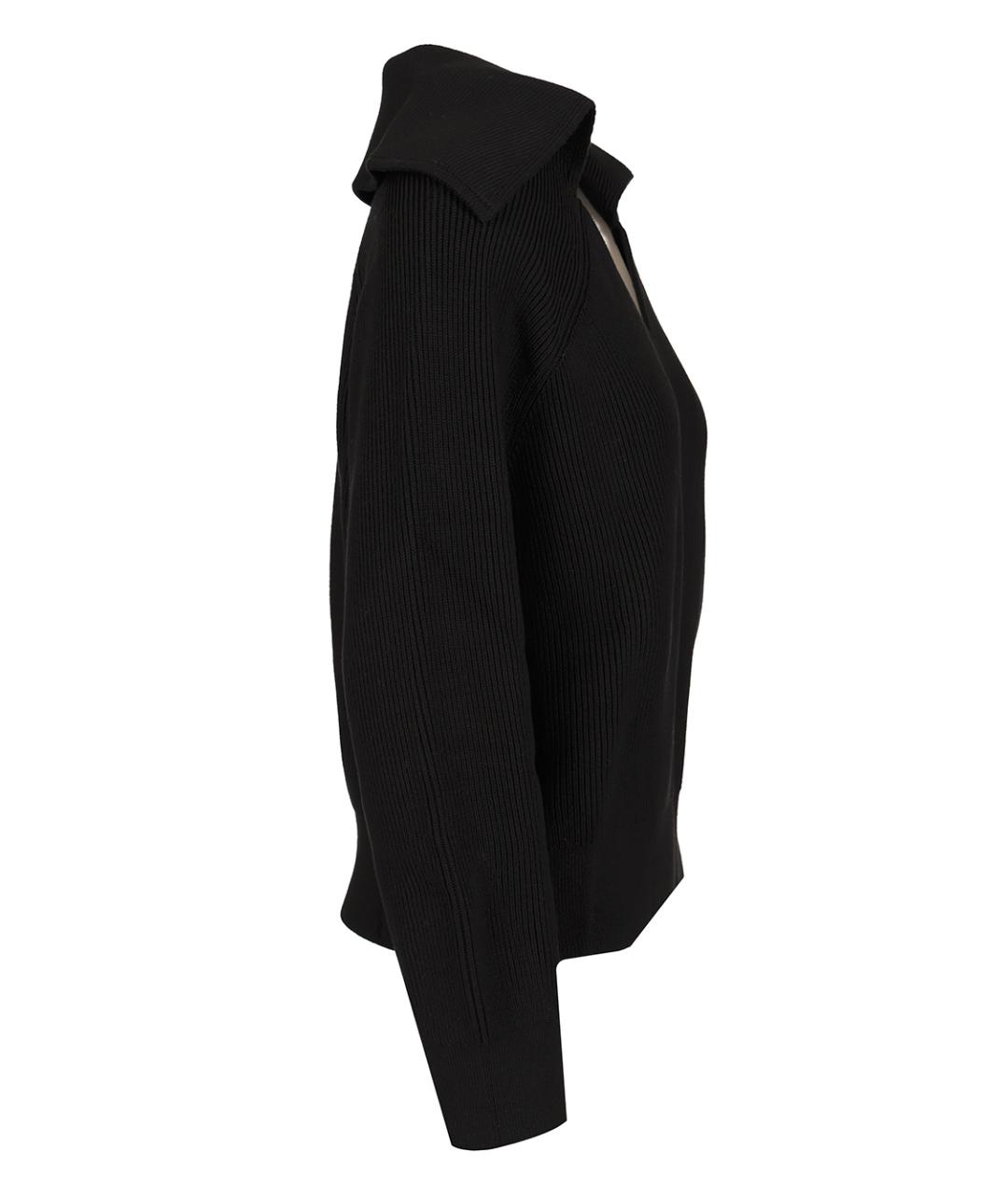 BOTTEGA VENETA Черный шерстяной джемпер / свитер, фото 3