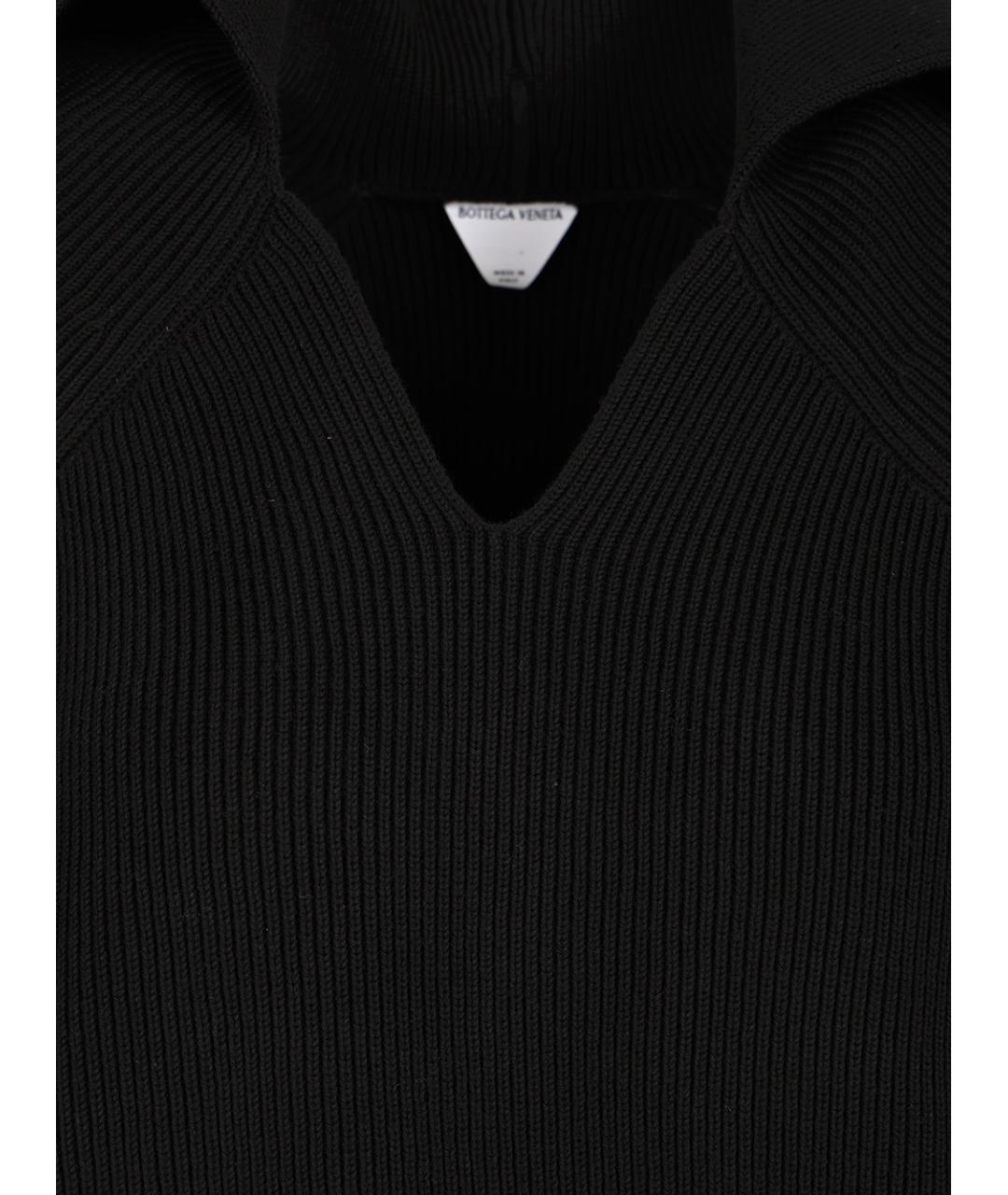 BOTTEGA VENETA Черный шерстяной джемпер / свитер, фото 5