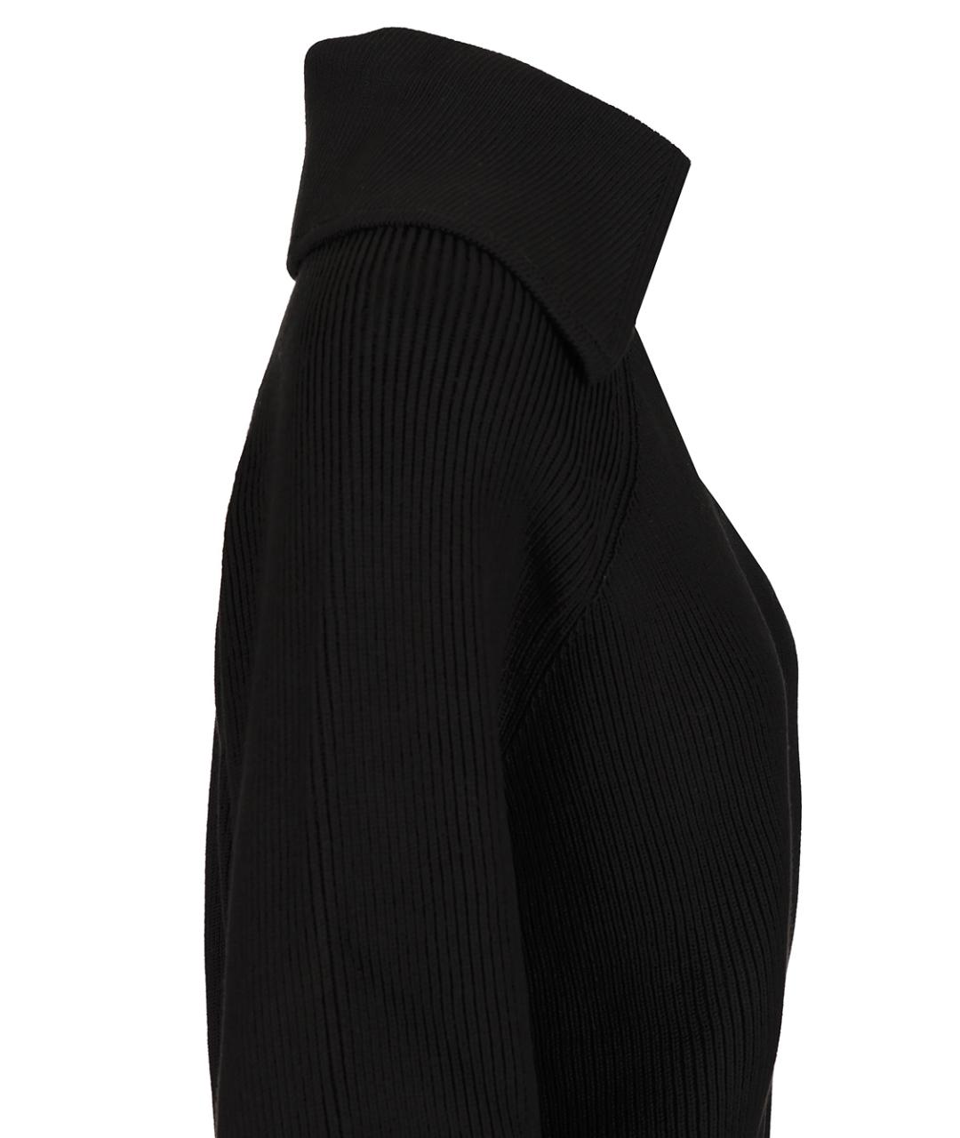 BOTTEGA VENETA Черный шерстяной джемпер / свитер, фото 4