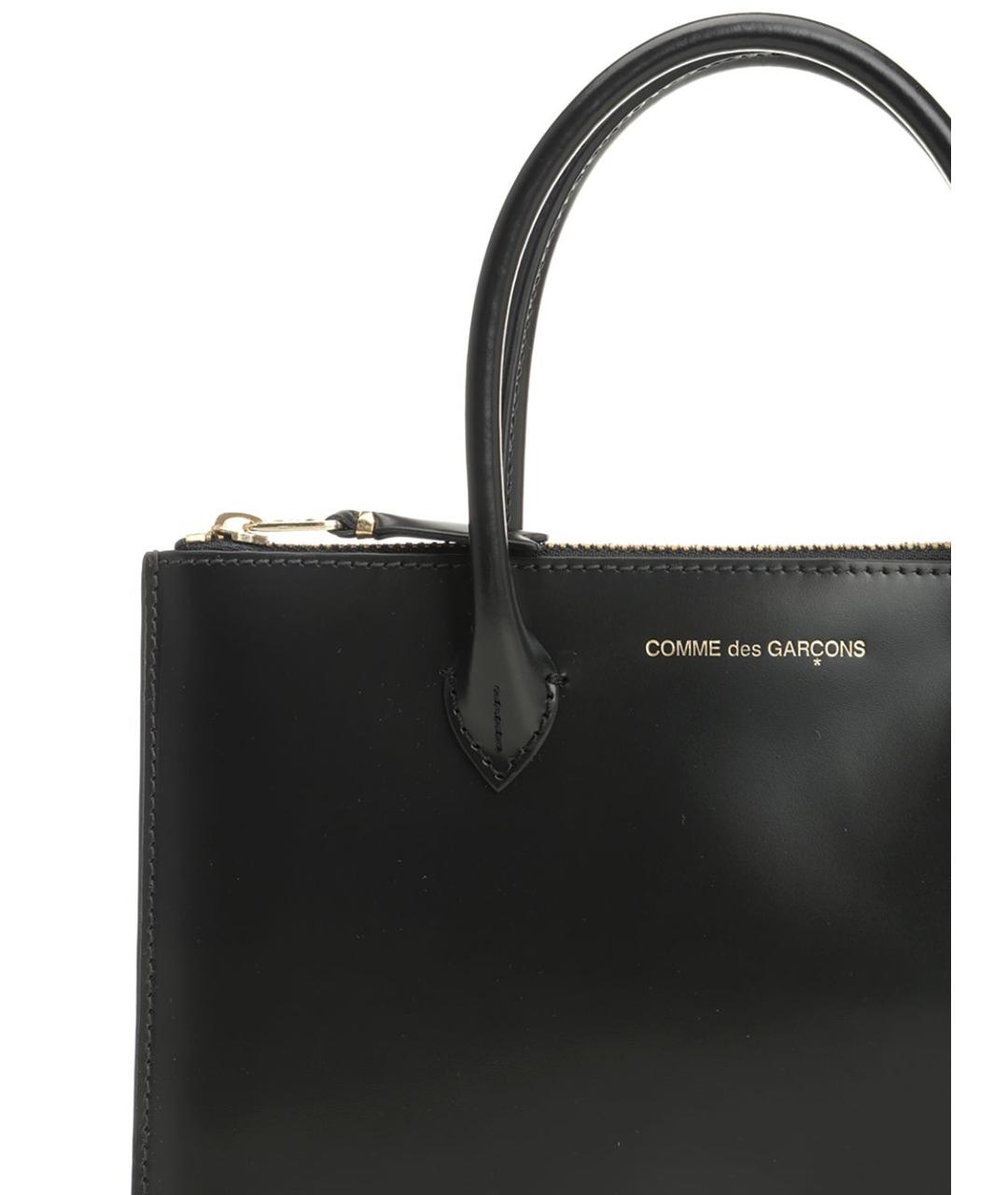 COMME DES GARÇONS WALLET Черная сумка тоут, фото 5