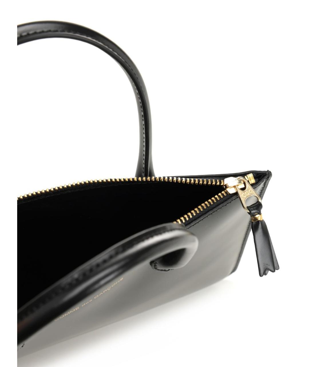 COMME DES GARÇONS WALLET Черная сумка тоут, фото 4