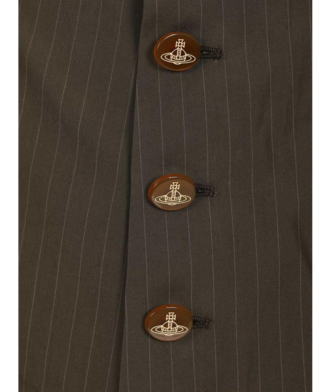 VIVIENNE WESTWOOD Зеленые хлопковые шорты, фото 6