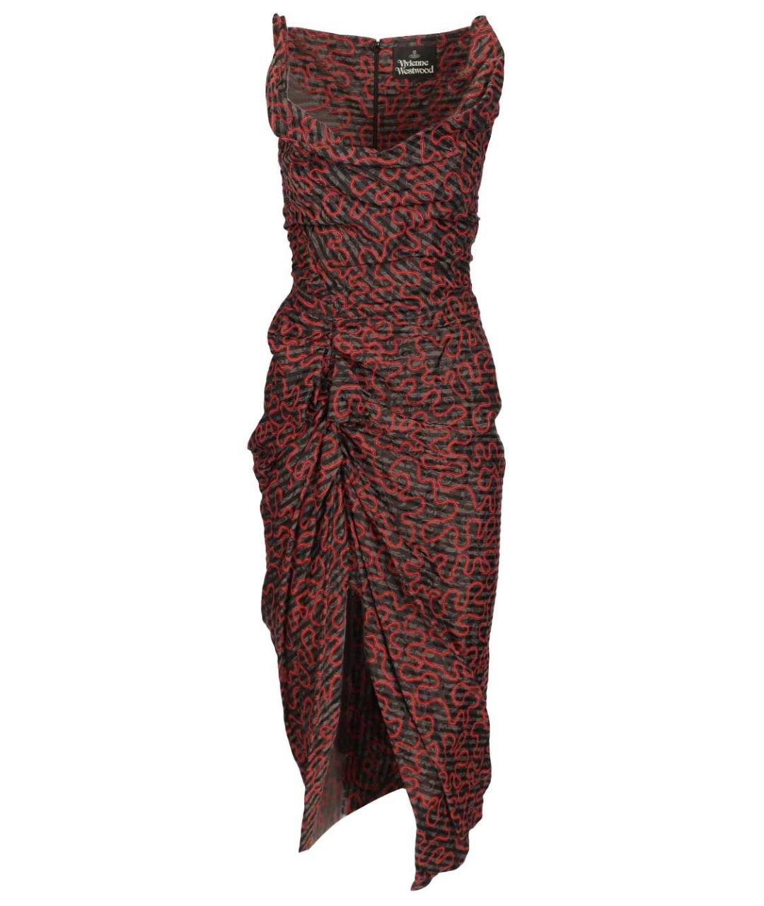 VIVIENNE WESTWOOD Мульти хлопковое платье, фото 1