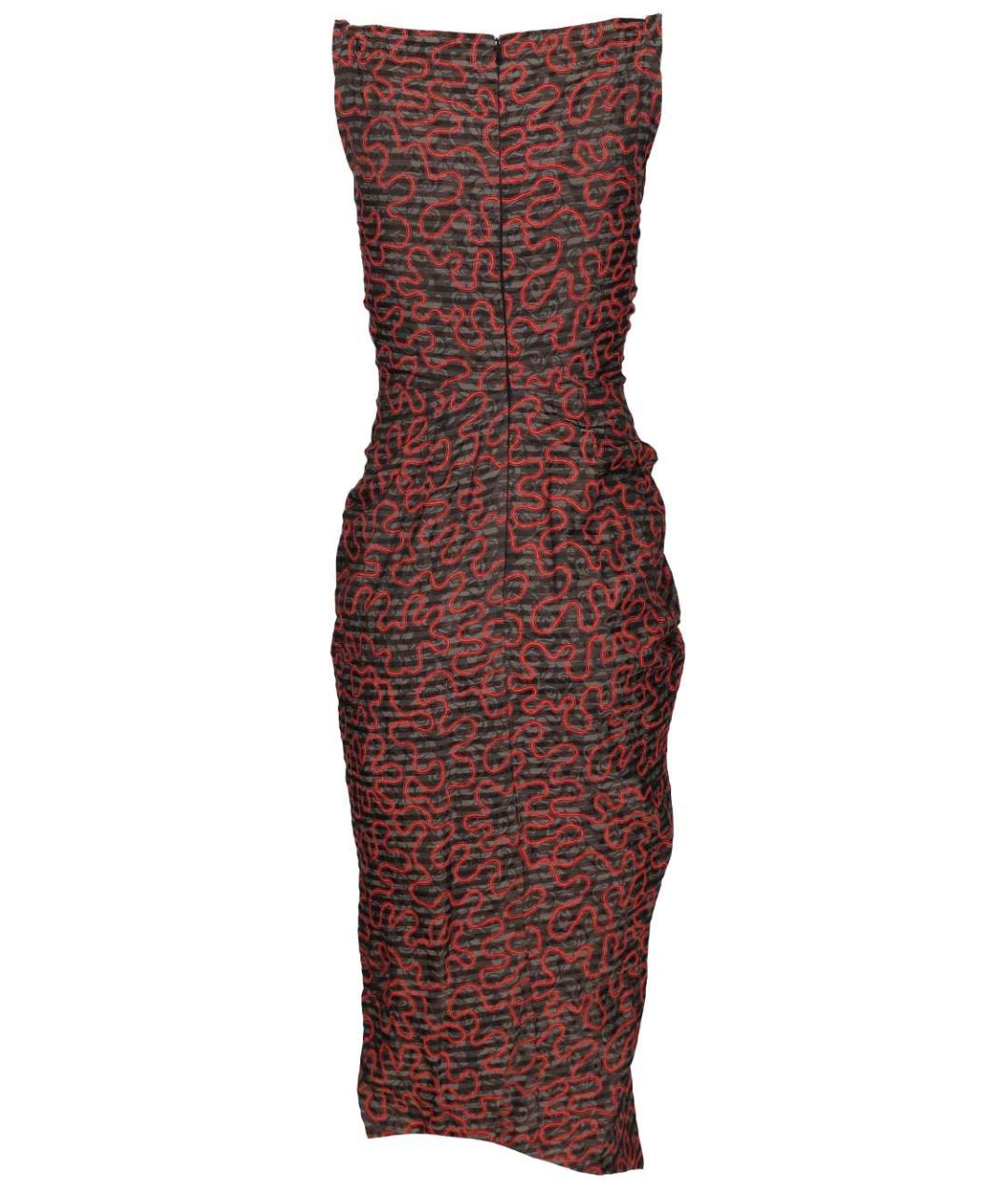 VIVIENNE WESTWOOD Мульти хлопковое платье, фото 2