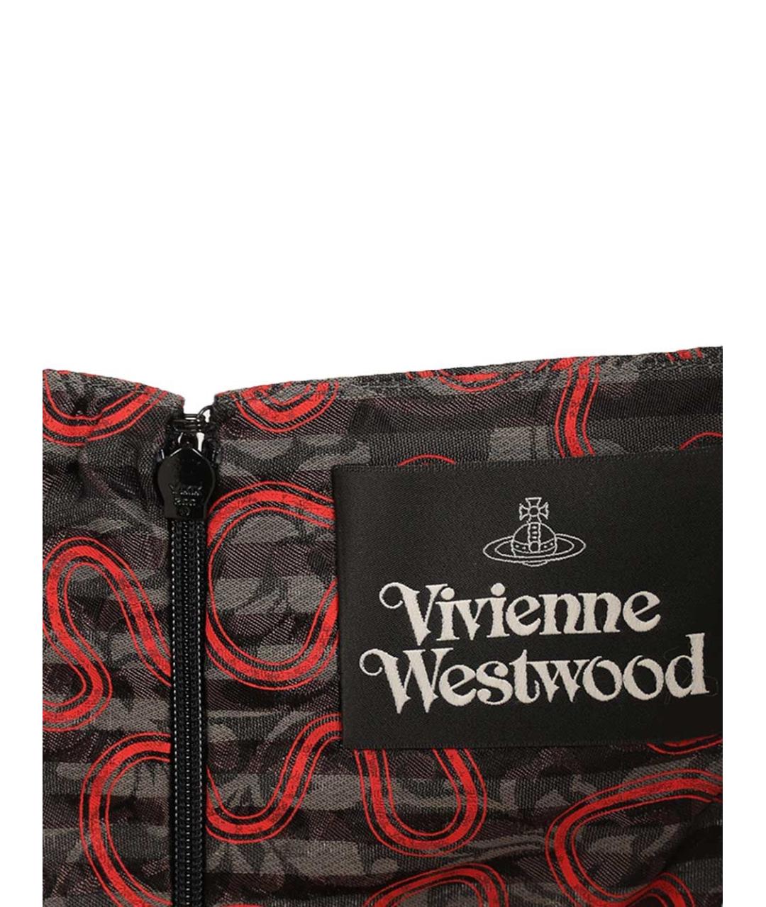 VIVIENNE WESTWOOD Мульти хлопковое платье, фото 5