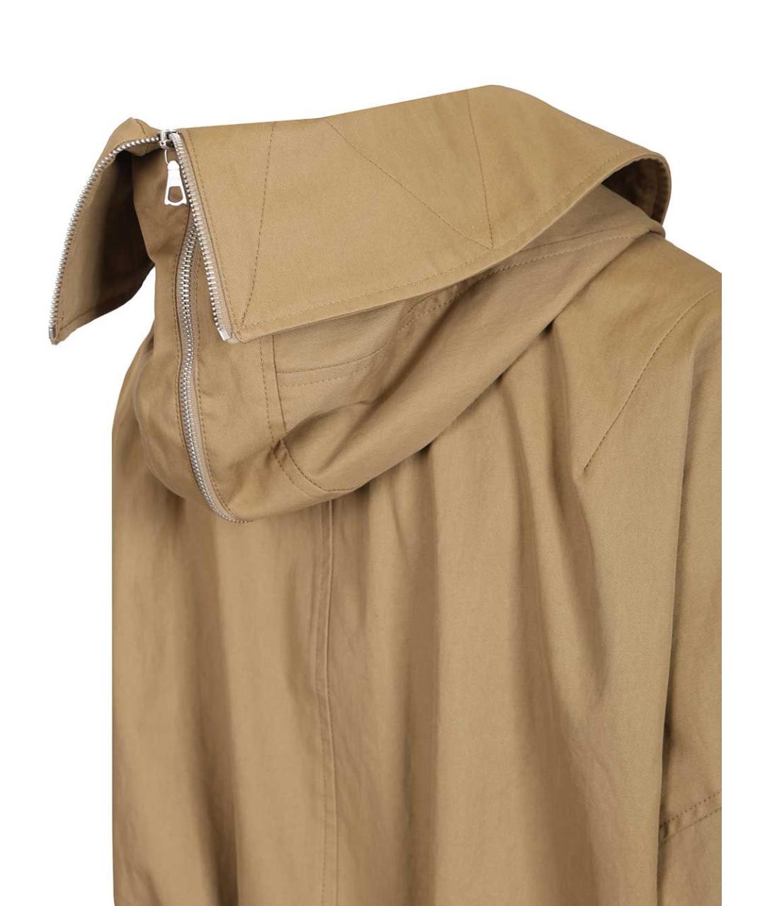 DRIES VAN NOTEN Бежевая хлопковая куртка, фото 5