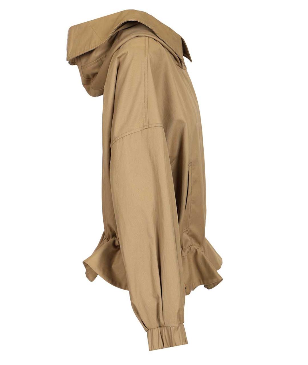 DRIES VAN NOTEN Бежевая хлопковая куртка, фото 3