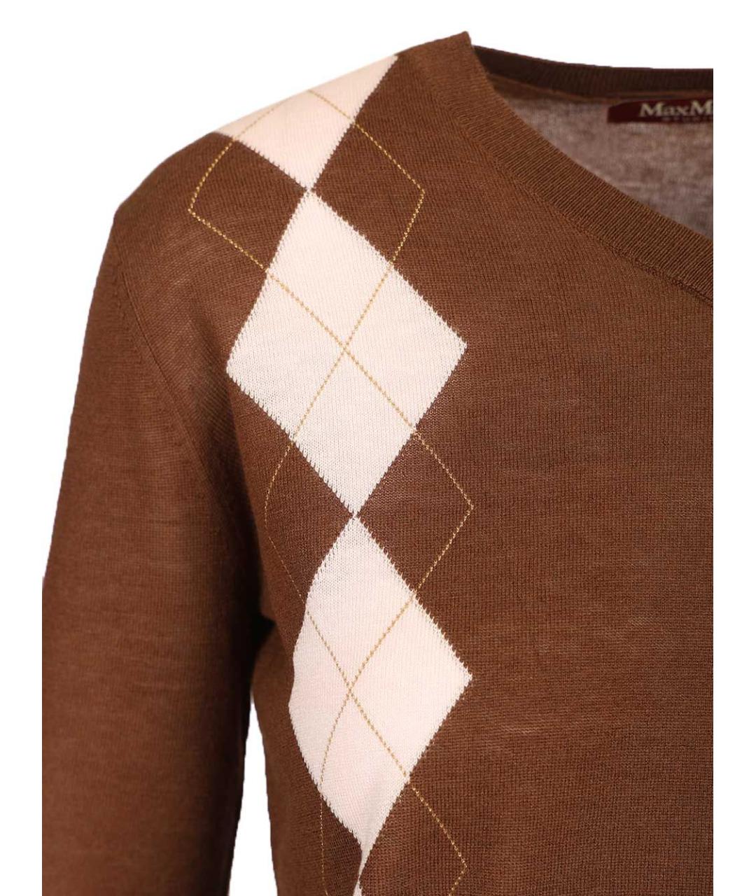 MAX MARA STUDIO Мульти шерстяной джемпер / свитер, фото 4