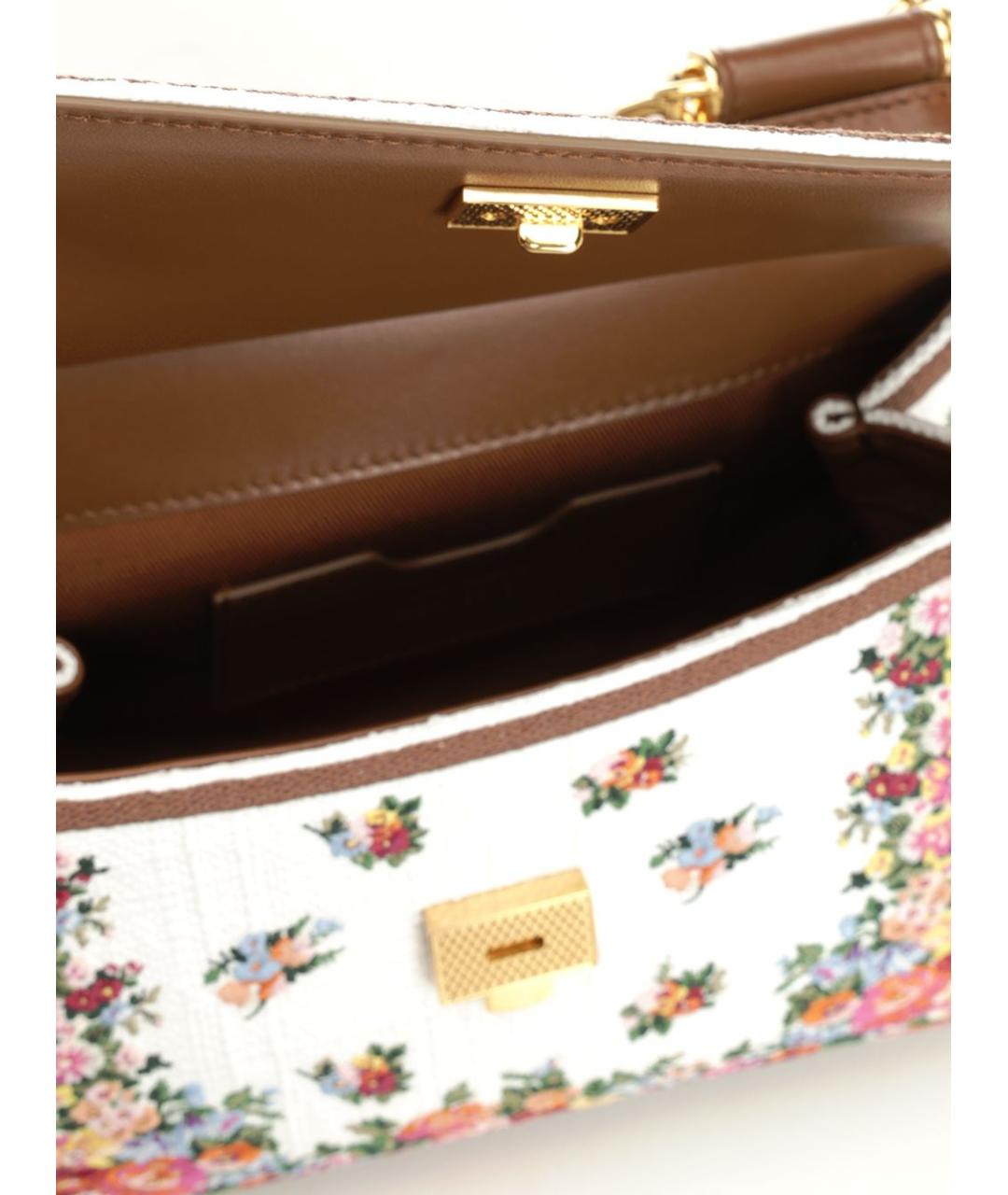 DOLCE&GABBANA Мульти тканевая сумка тоут, фото 4