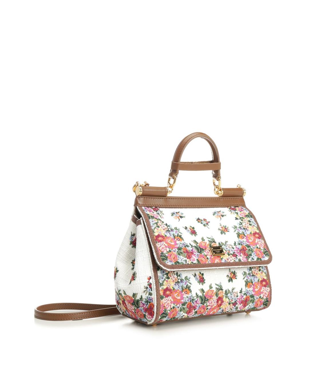 DOLCE&GABBANA Мульти тканевая сумка тоут, фото 2