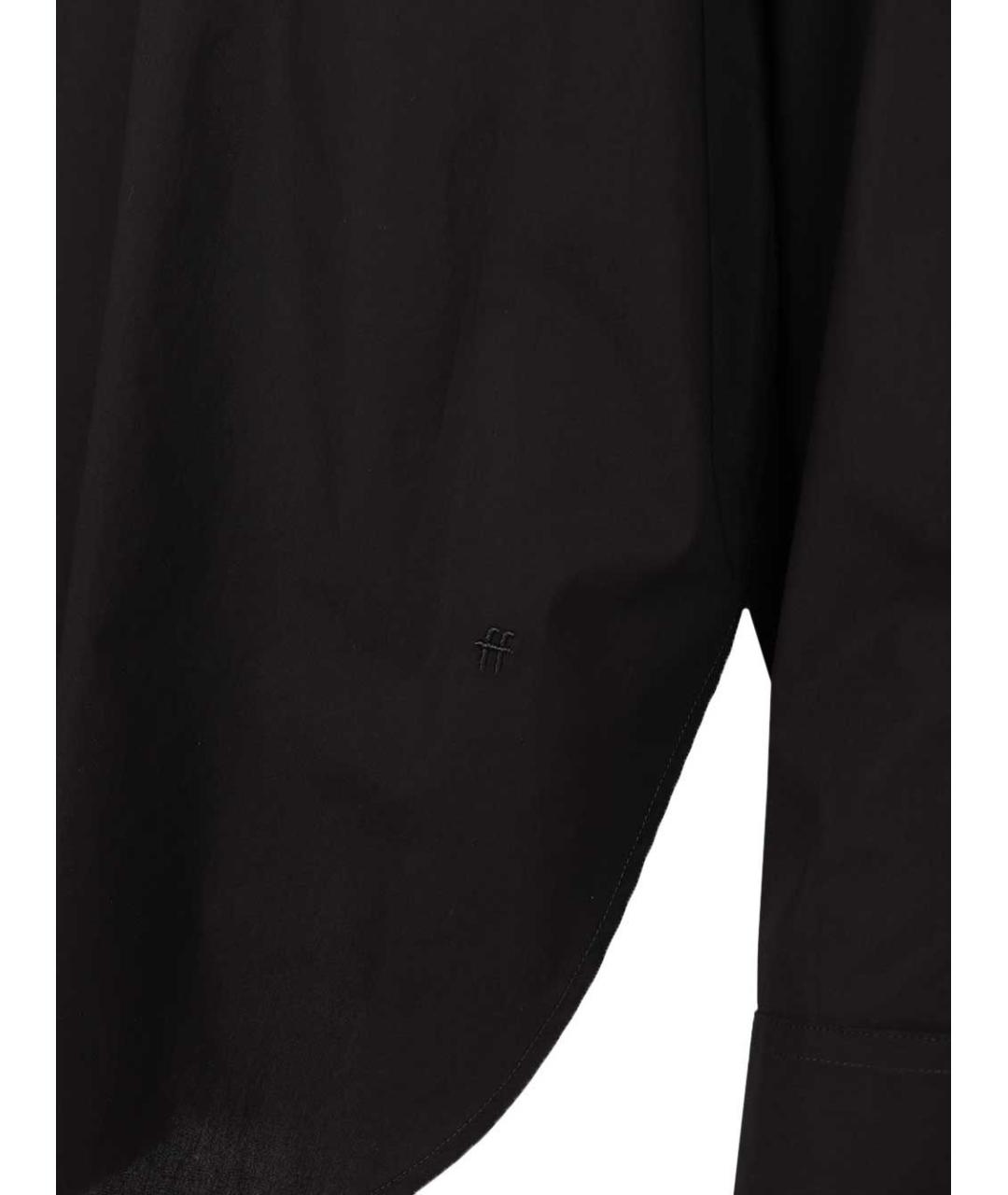 FORTE FORTE Темно-синяя хлопковая рубашка, фото 5