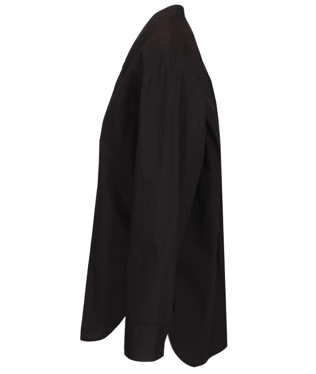 FORTE FORTE Темно-синяя хлопковая рубашка, фото 3