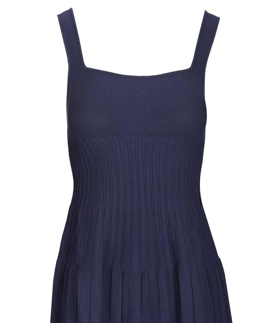 STAUD Синее повседневное платье, фото 4